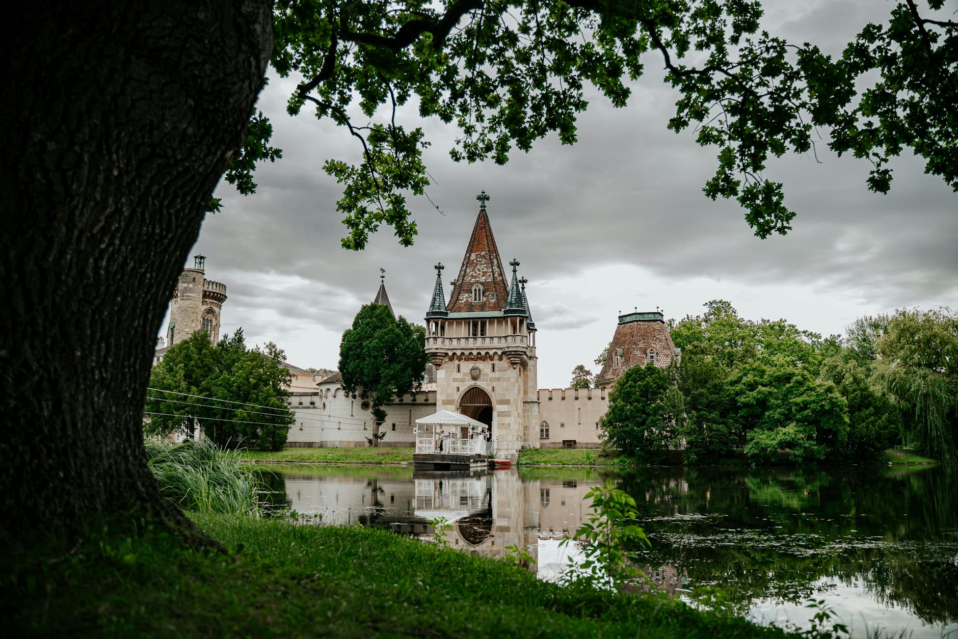 Medieval fantasy castle representing Dragon Age's epic fantasy setting