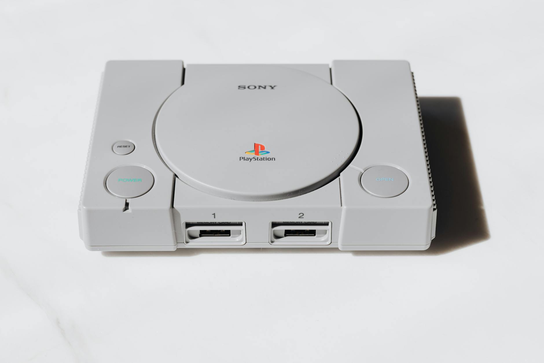 Modern gaming console on entertainment center showing Nintendo's hardware success