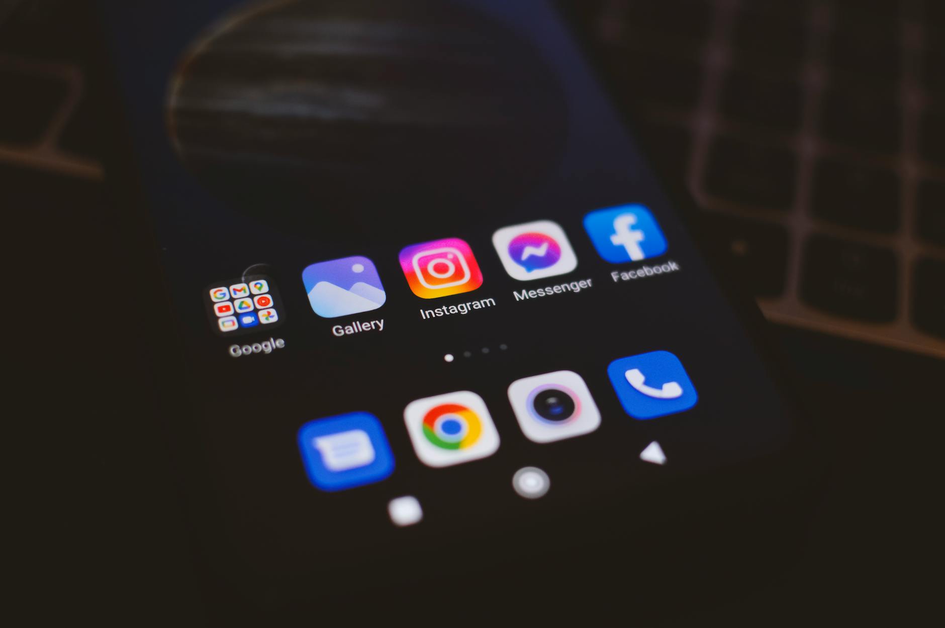 Mobile phone displaying colorful gaming app interface with competitive elements