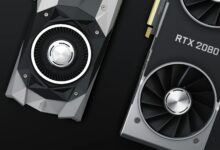 AMD Radeon RX 9070 XT graphics card from above showing cooling array and PCIe connectors