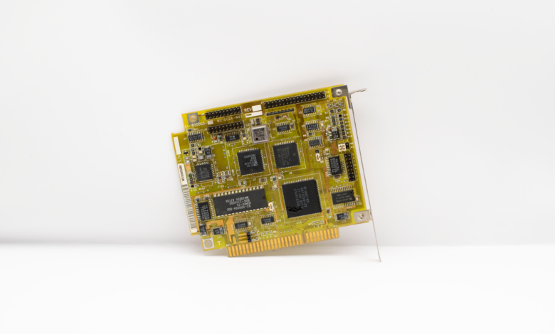 Close-up of a modern desktop CPU seated in a motherboard socket