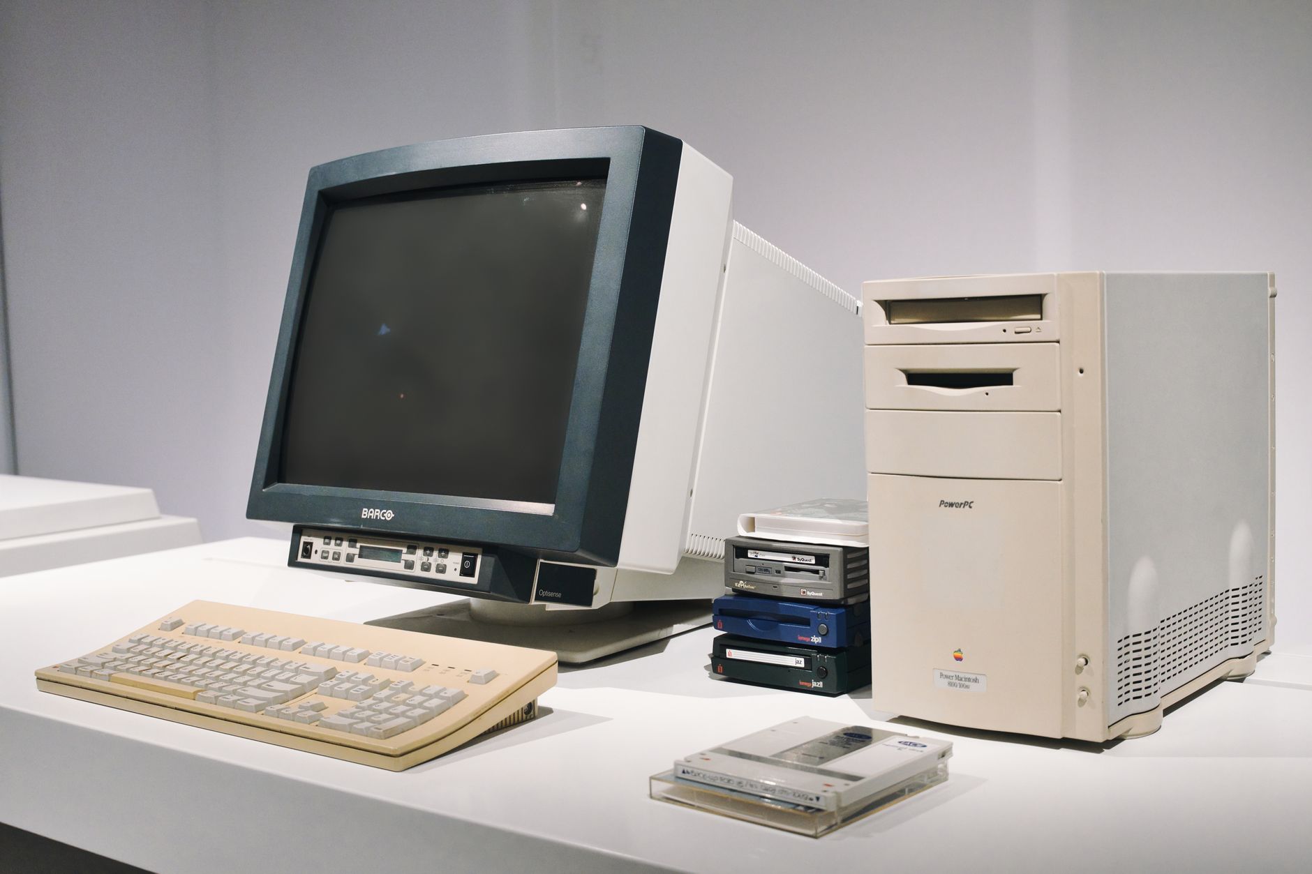PC hardware components laid out on a desk for a build or comparison review